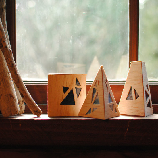 Wood Luminaries